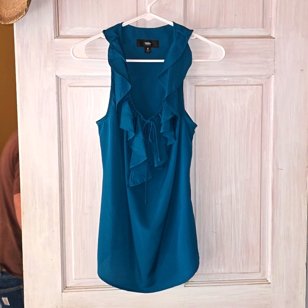Massimo ruffle tank